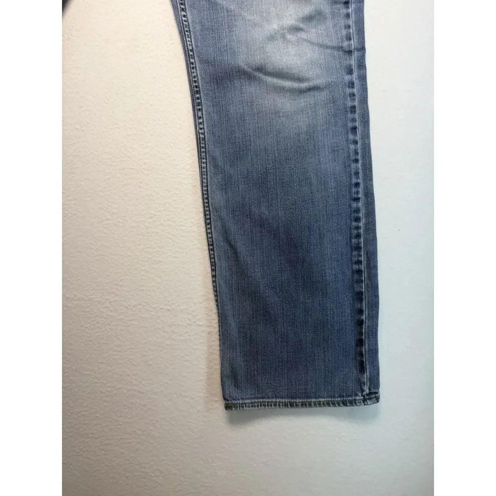 Old Navy Jeans Men 38x32 Loose Fit Skater Casual Straight Leg RN73277 Flex